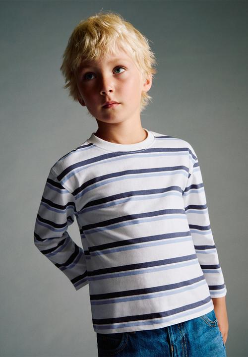 MANGO - T-shirt paleb - natural