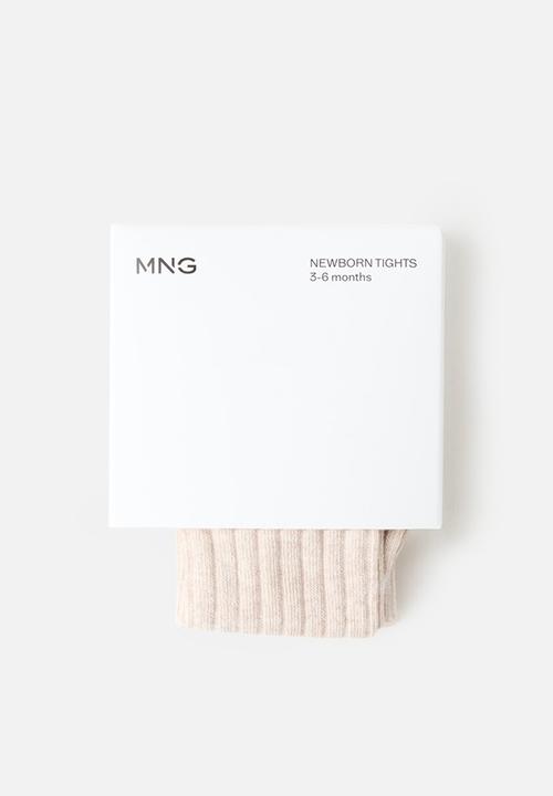 MANGO - Tights beige - light/pastel brown