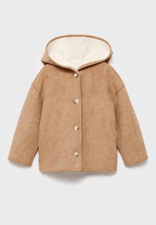 MANGO - Coat marion - medium brown