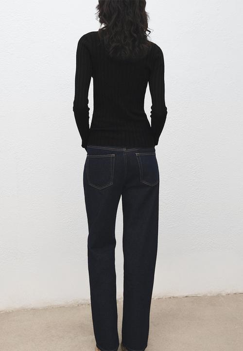 MANGO - Sweater flurry - black