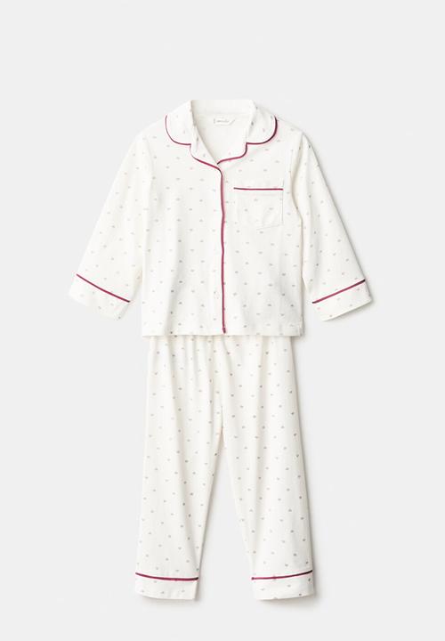 MANGO - Pyjama CORAZON - Natural