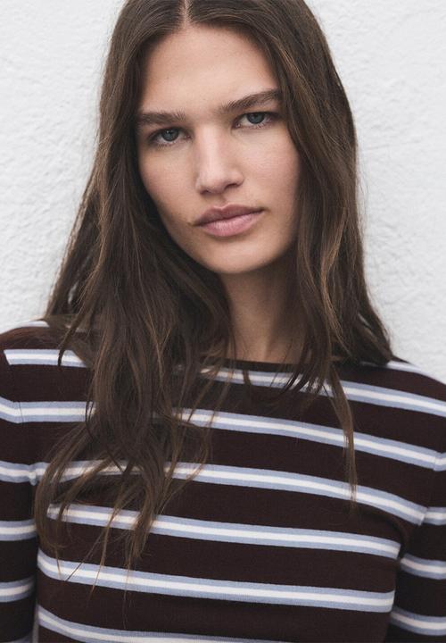 MANGO - Sweater rirar - dark brown