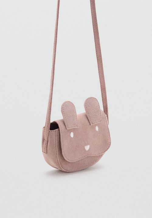 MANGO - Mini bag bunny - light/pastel pink