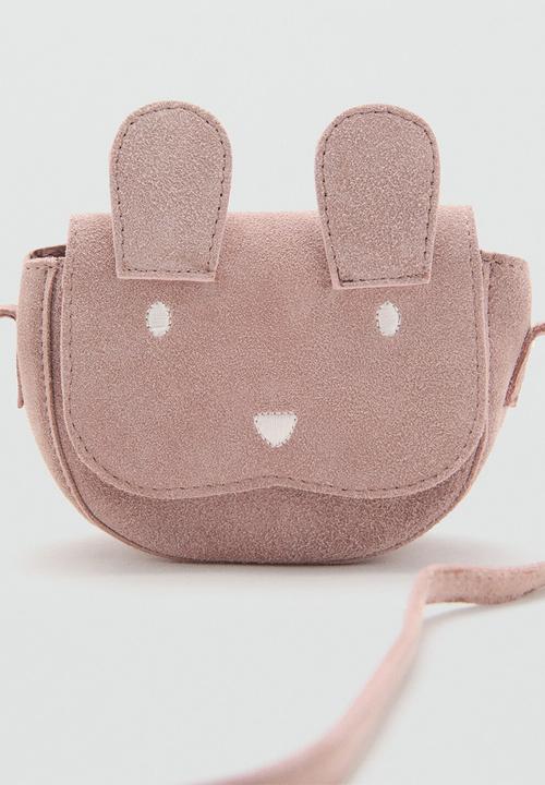 MANGO - Mini bag bunny - light/pastel pink