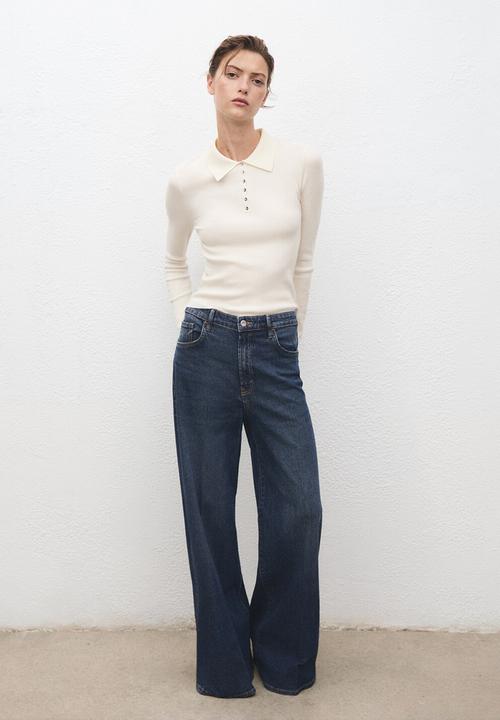 MANGO - Sweater twenties - light beige