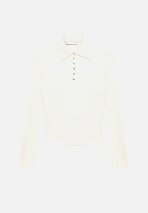 MANGO - Sweater twenties - light beige