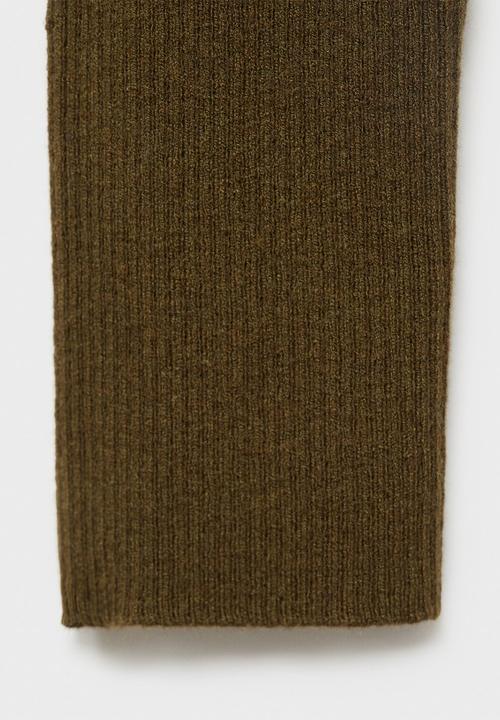 MANGO - Sweater twenties - khaki