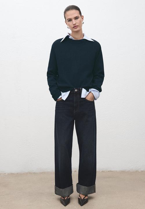 MANGO - Sweater monkey - navy