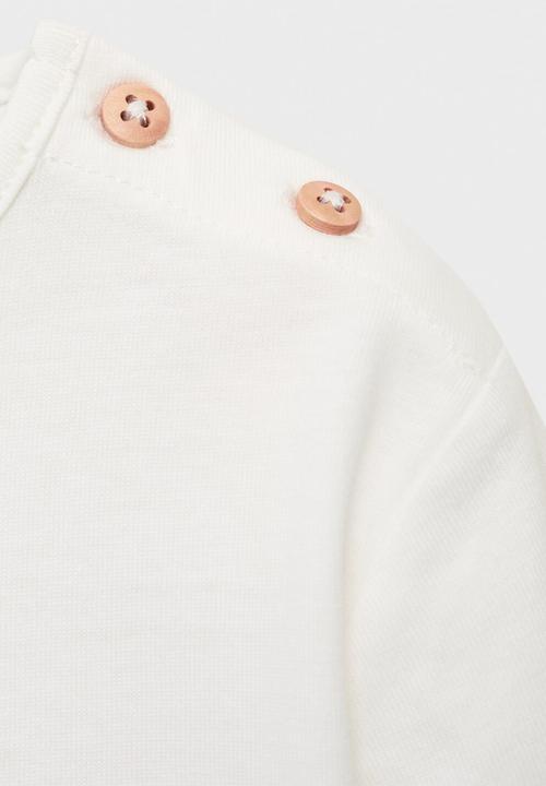 MANGO - T-shirt nutria - natural