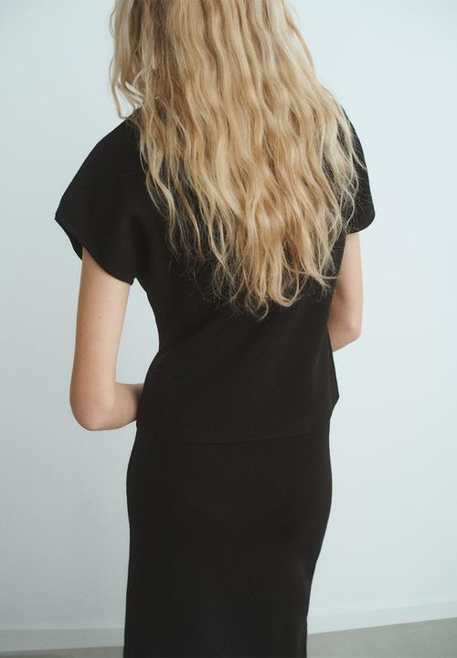 MANGO - Sweater zonard - black