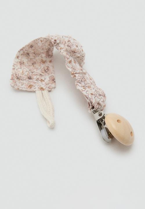 MANGO - Pacifier clip rosarioc - pink