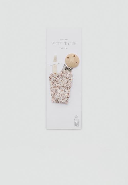MANGO - Pacifier clip rosarioc - pink