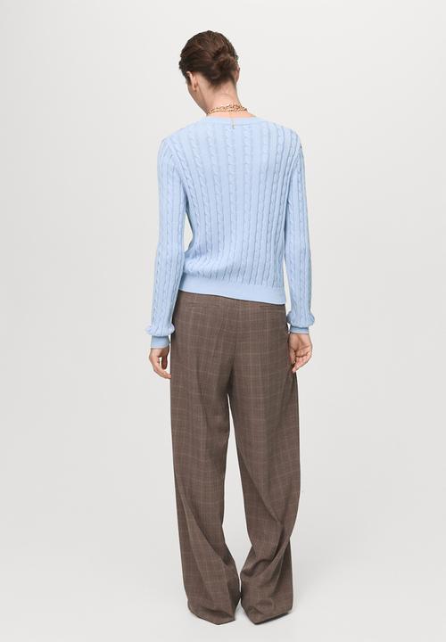 MANGO - Sweater sunny - light/pastel blue