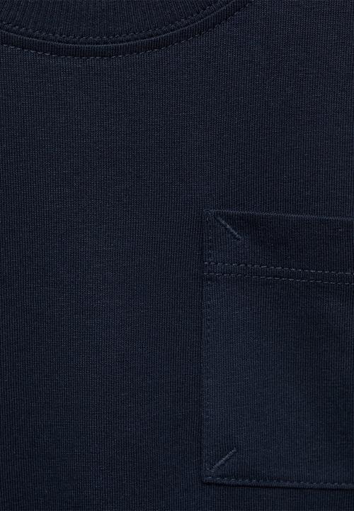 MANGO - T-shirt basicab1 - navy