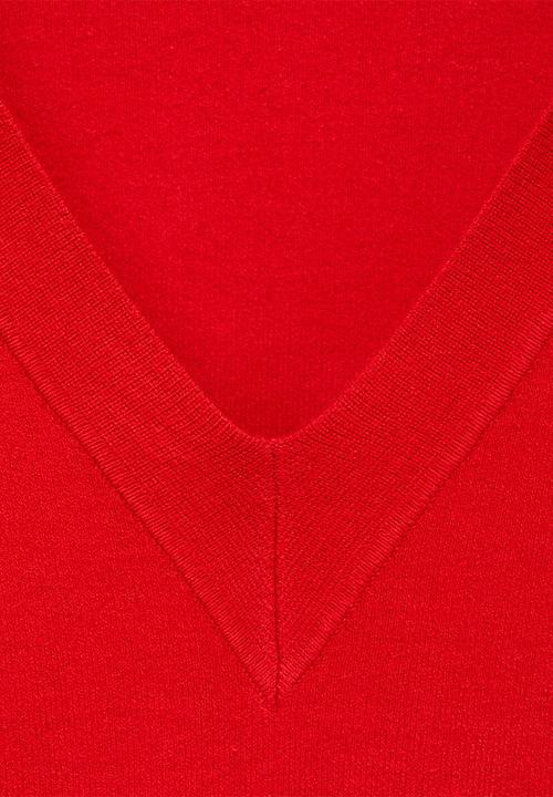 MANGO - Sweater jan - red