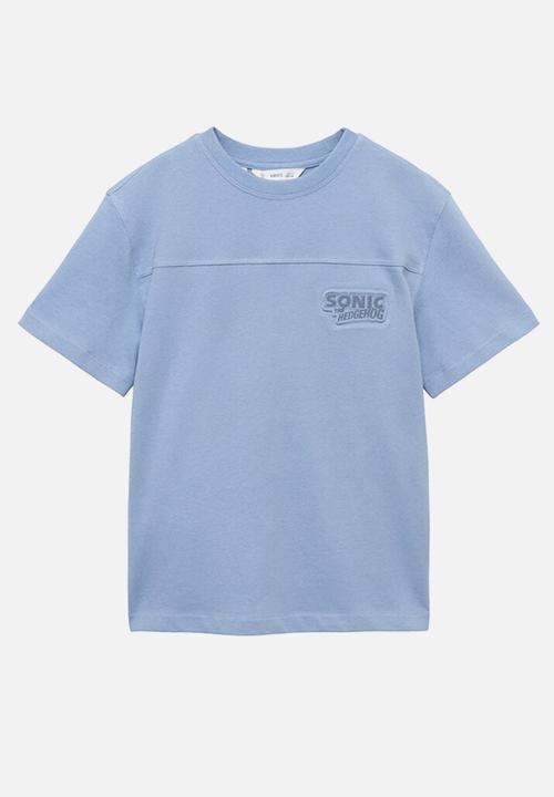 MANGO - T-shirt sonicfra - medium blue