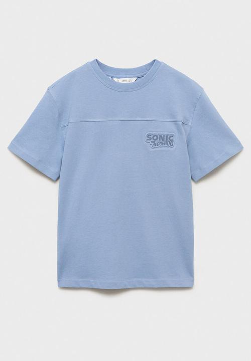 MANGO - T-shirt sonicfra - medium blue