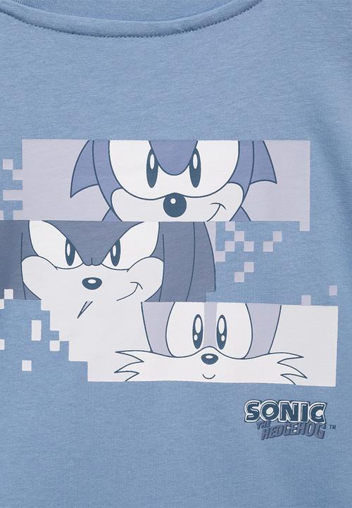 MANGO - T-shirt sonicfra - medium blue