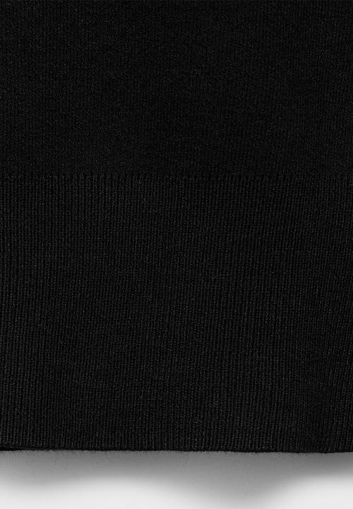 MANGO - Sweater jan - black