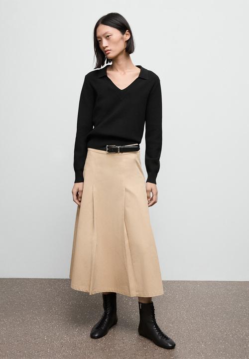 MANGO - Sweater jan - black