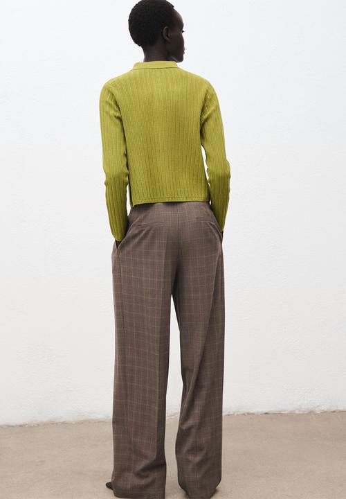 MANGO - Sweater dijon - green