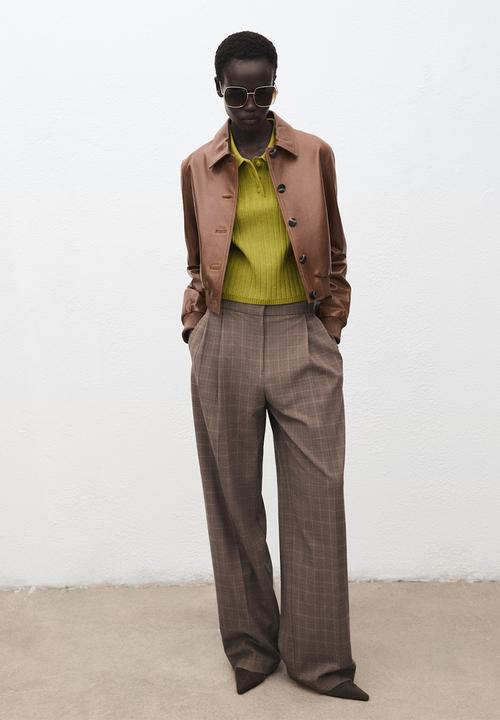 MANGO - Sweater dijon - green