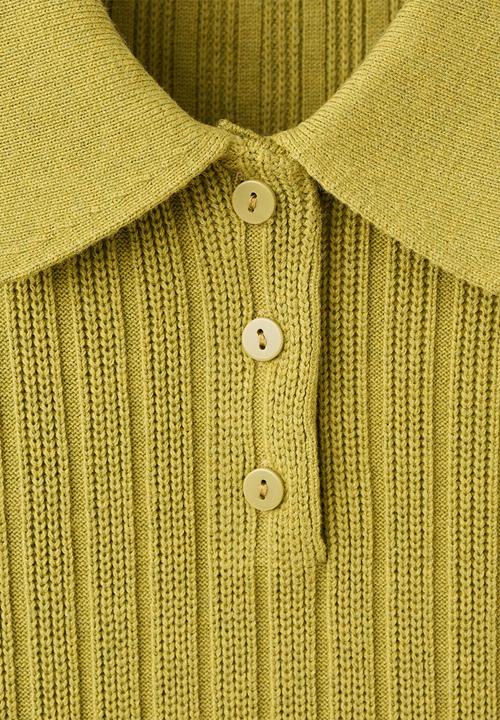 MANGO - Sweater dijon - green