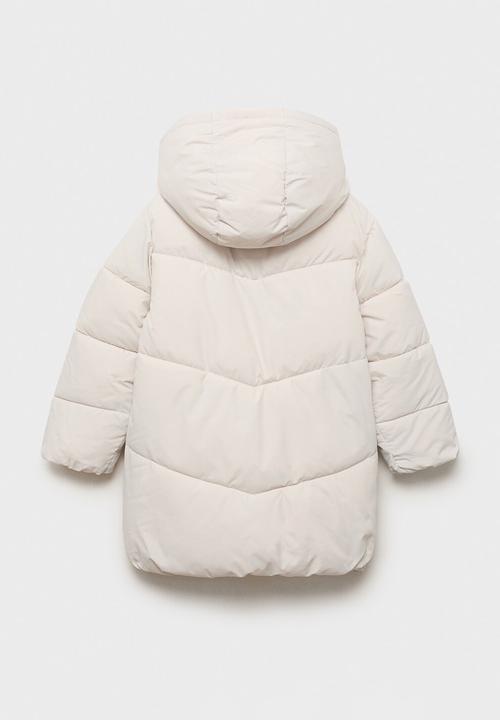 MANGO - Puffer coat anna - natural