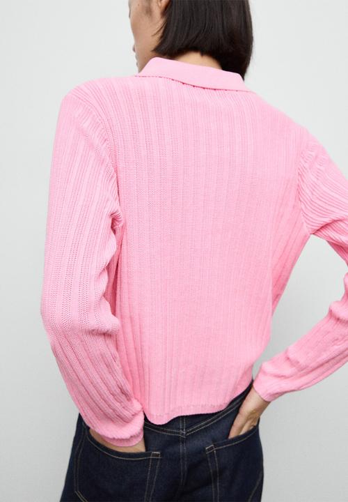 MANGO - Sweater dijon - pink