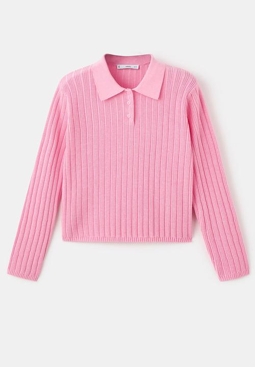MANGO - Sweater dijon - pink