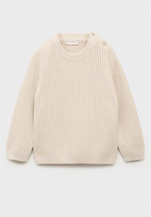 MANGO - Sweater kai - light beige