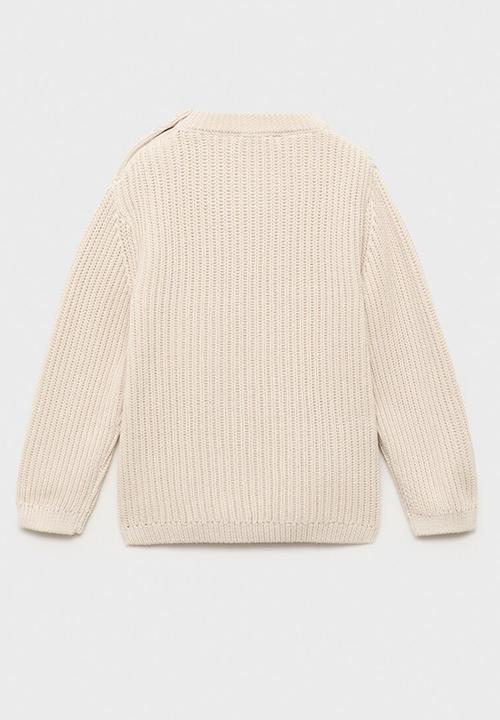 MANGO - Sweater kai - light beige