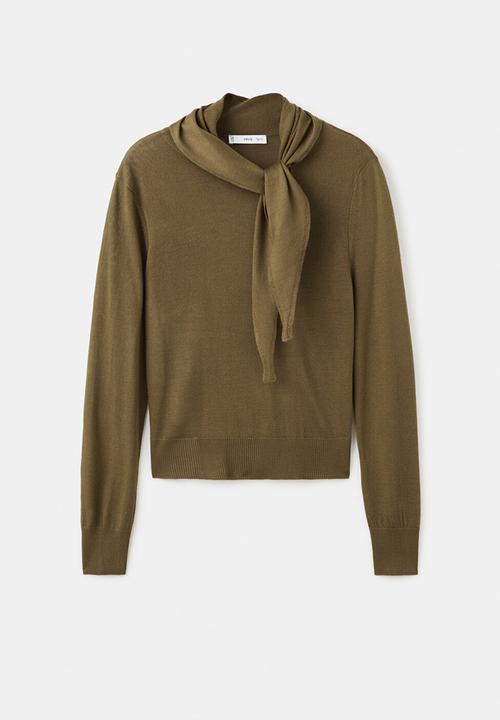MANGO - Sweater amaio - dark green