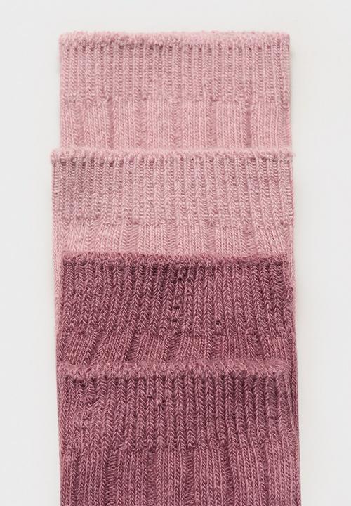 MANGO - Socks rosas - pink