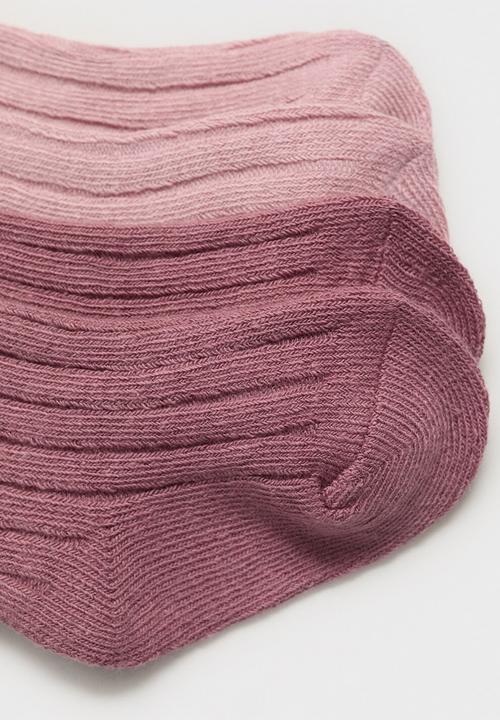 MANGO - Socks rosas - pink
