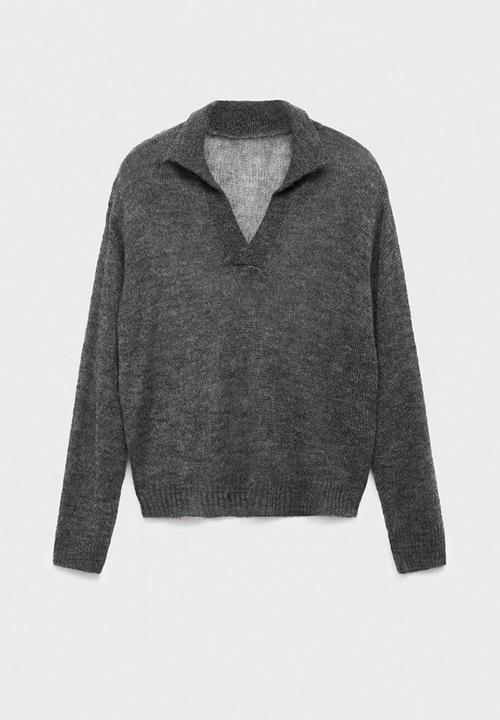 MANGO - Sweater polito - gray