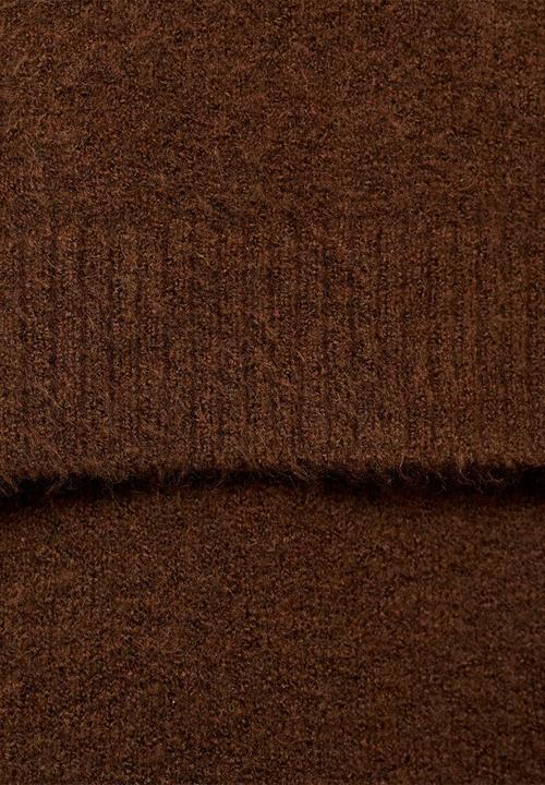 MANGO - Sweater leire - brown