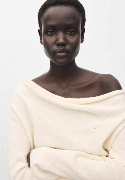 MANGO - Sweater waterfa - light beige