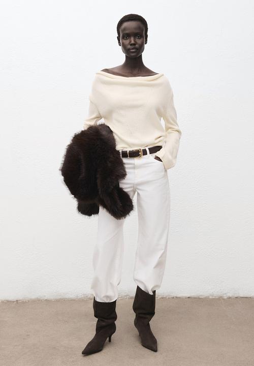 MANGO - Sweater waterfa - light beige