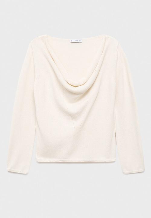 MANGO - Sweater waterfa - light beige