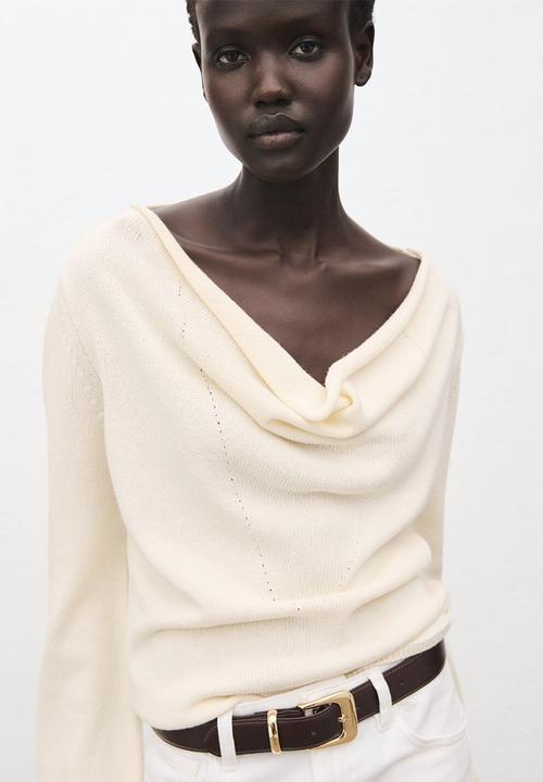 MANGO - Sweater waterfa - light beige