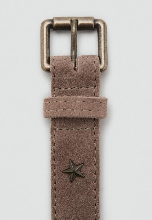 MANGO - Belt danielab - light/pastel brown