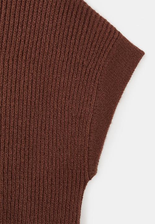 MANGO - Sweater choco - brown