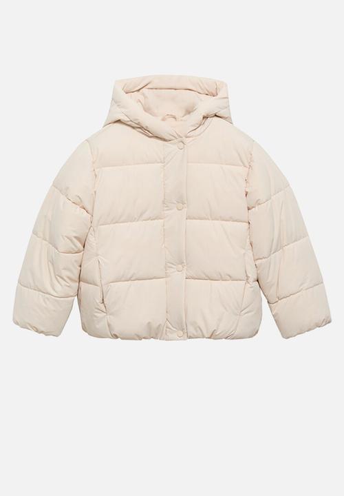 MANGO - Puffer coat tina - light beige