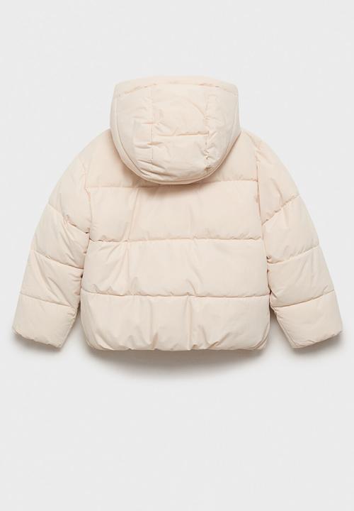 MANGO - Puffer coat tina - light beige