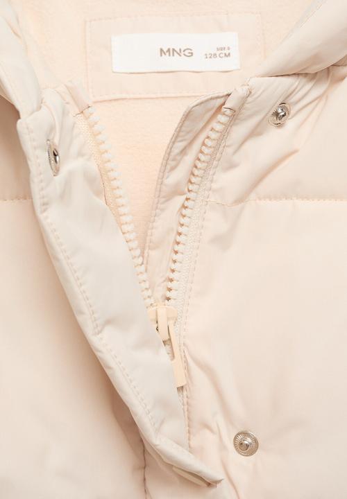 MANGO - Puffer coat tina - light beige