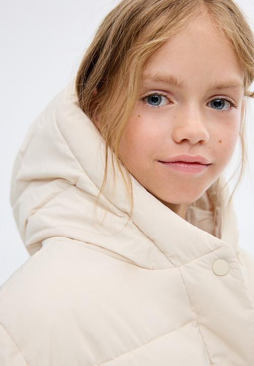 MANGO - Puffer coat tina - light beige