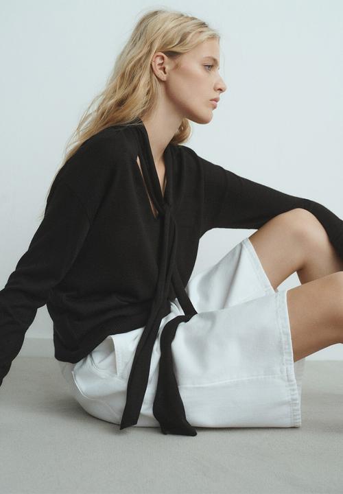 MANGO - Sweater laia - black