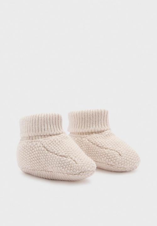 MANGO - Socks boti1 - light/pastel brown