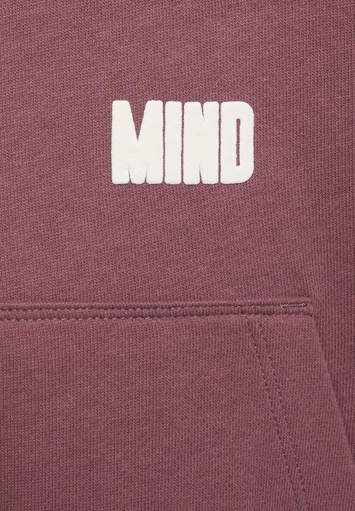 MANGO - Sweatshirt free - dark red